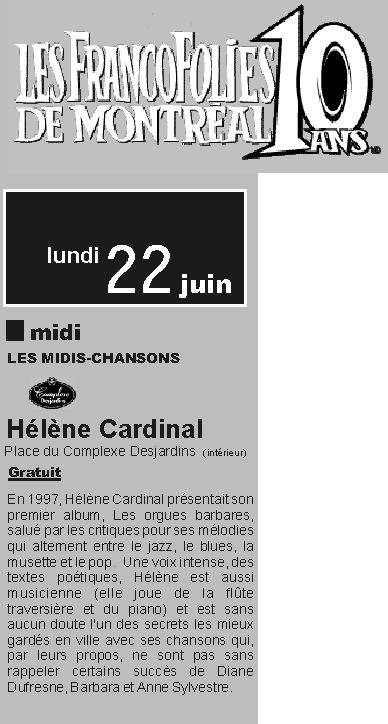 Cliquez pour visiter le site d'Hélène Cardinal